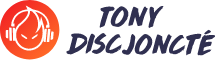 Tony DiscJoncté – Animateur son et lumière Belfort Montbéliard Héricourt Logo